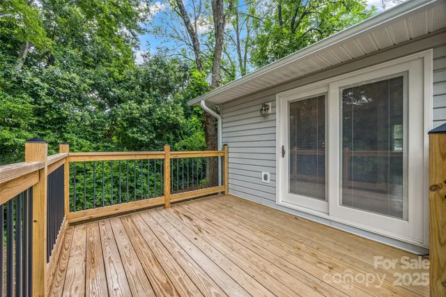 a view of backyard with green space