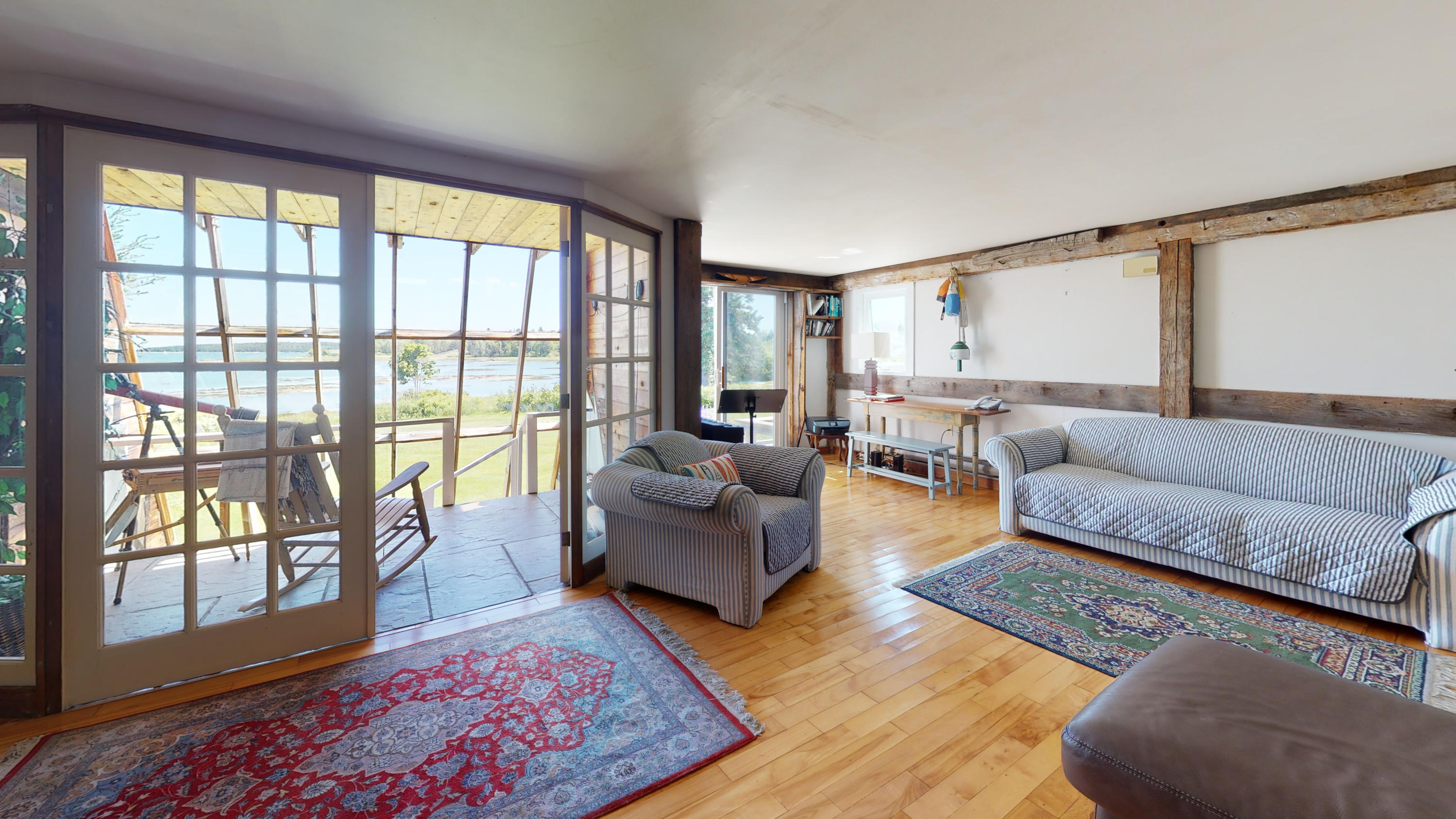 496 Port Clyde Road Tenants Harbor, ME 04860 - Photo 45 of 78 View of Solarium & Office Area