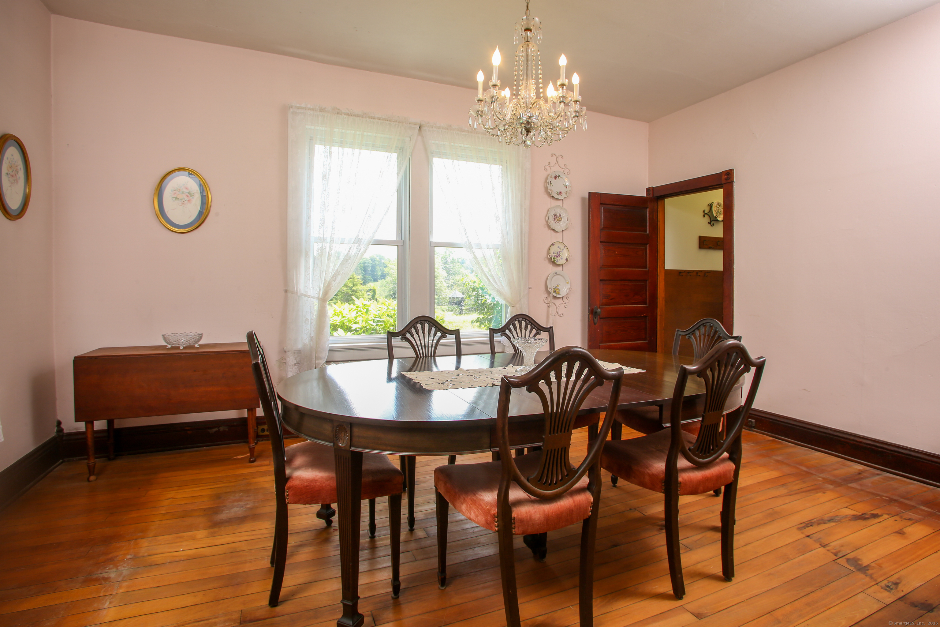 31 Sunset Ridge Road Norfolk, CT 06058 - Photo 9 of 33 a view of a dining room with furniture window and wooden floor