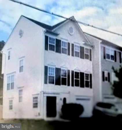 a large house with a large window