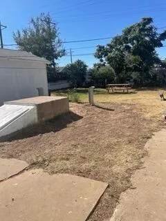 a view of swimming pool with an outdoor space