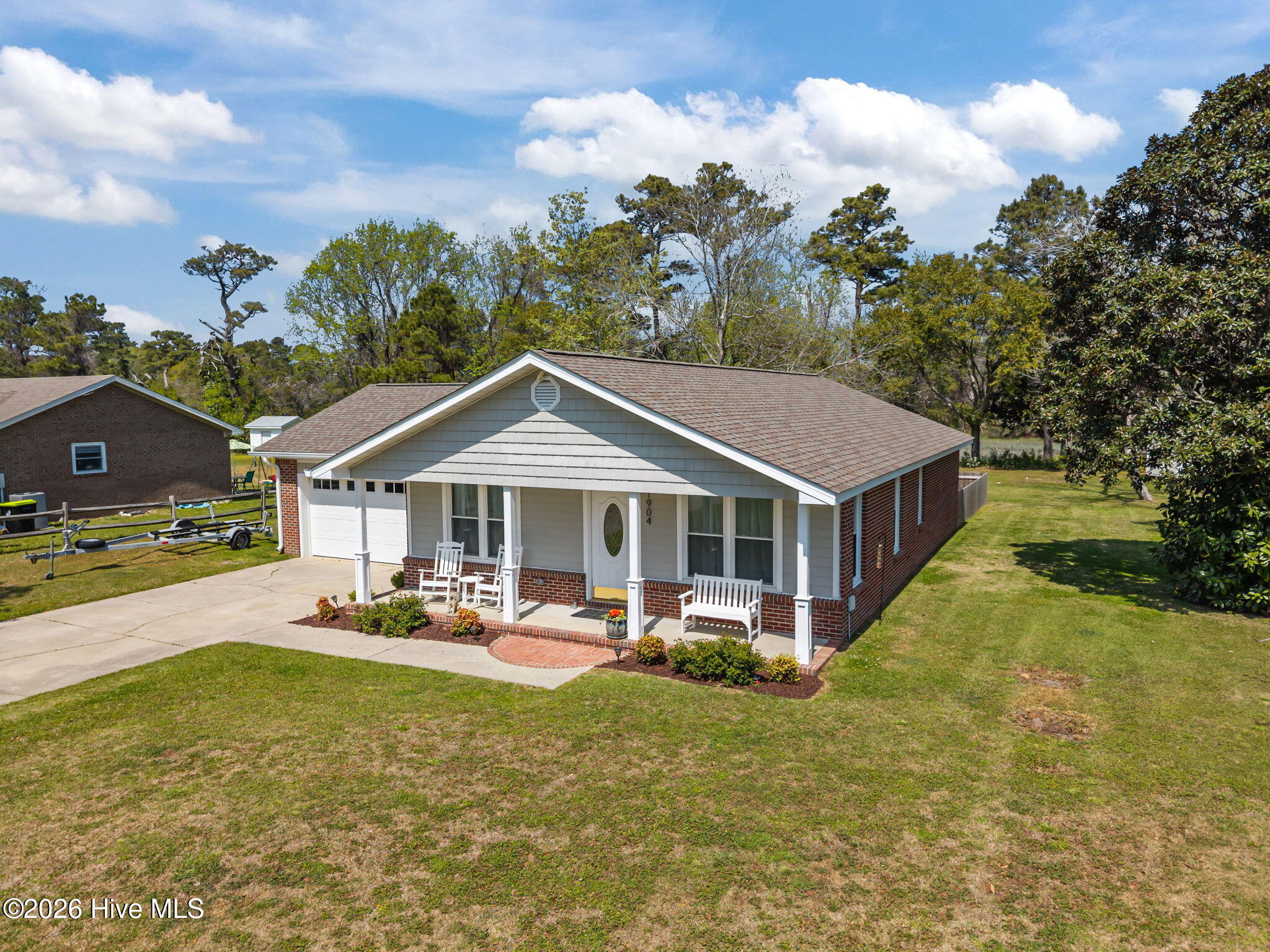 1904 Paulette Road Morehead City, NC 28557 - Photo 33 of 40 Aerial Photo