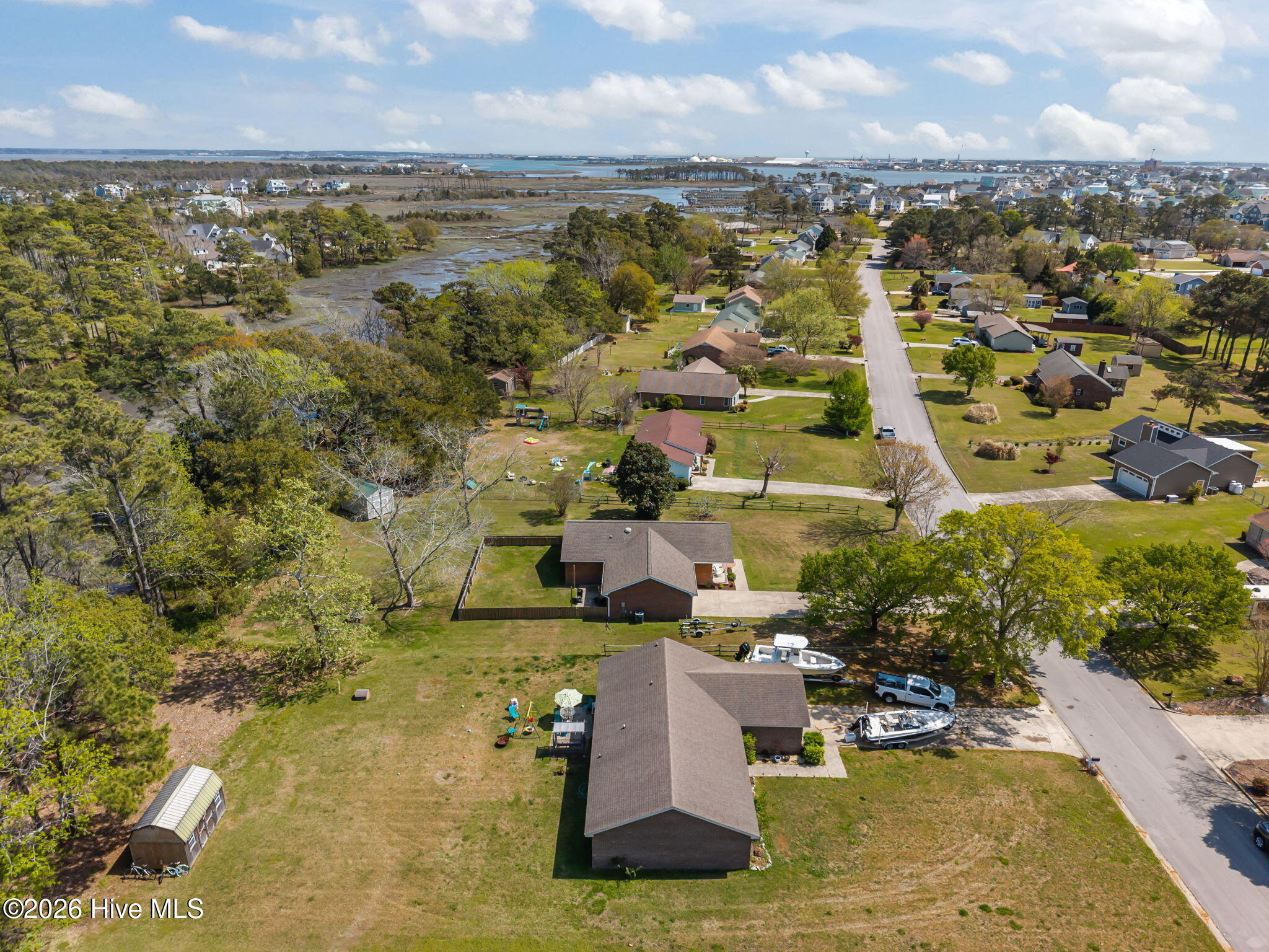 1904 Paulette Road Morehead City, NC 28557 - Photo 37 of 40 Aerial Photo