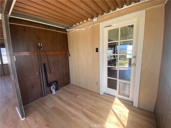 a view of closet area
