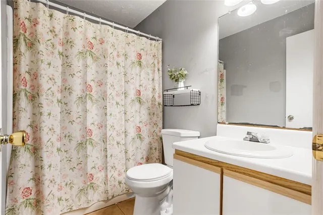 a bathroom with a sink and a toilet