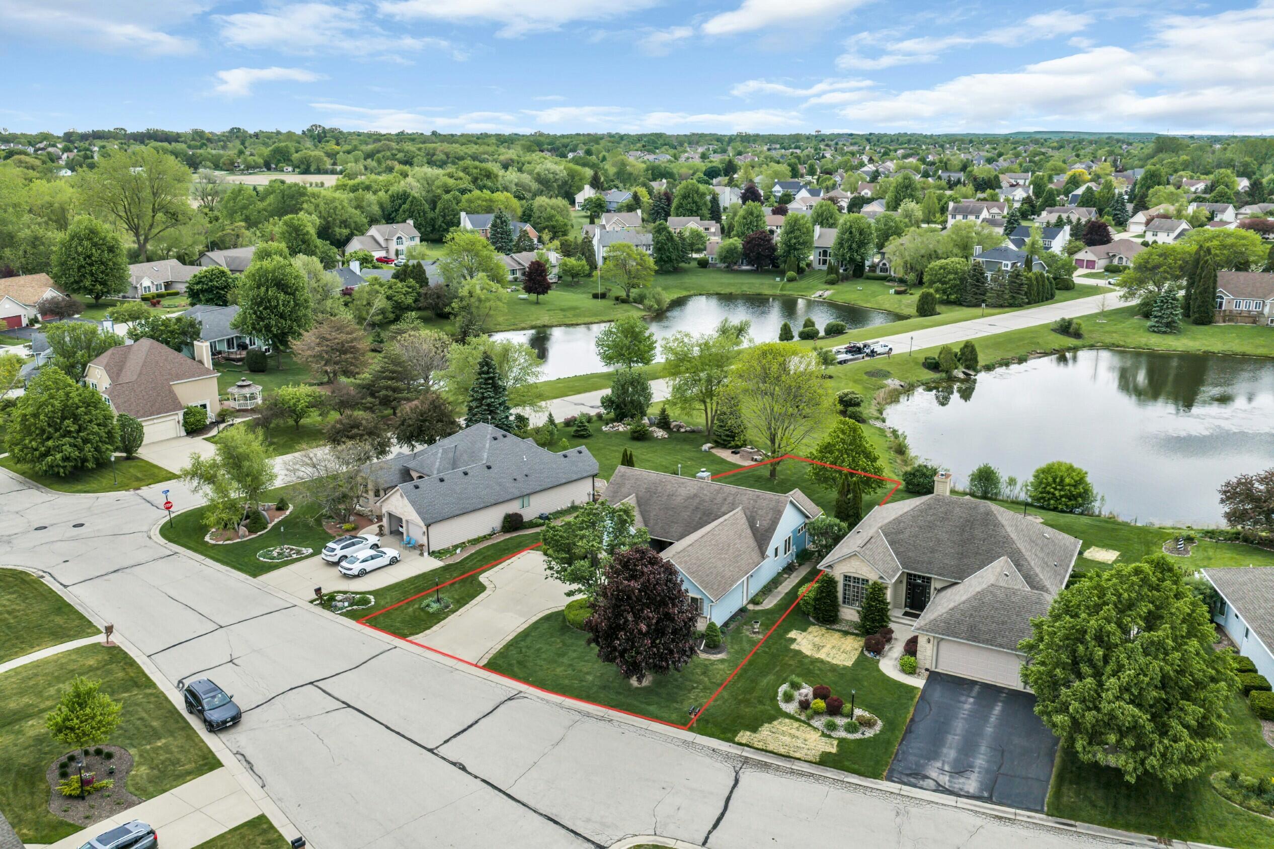 6615 Chesapeake Road Caledonia, WI 53406 - Photo 30 of 30 Aerial