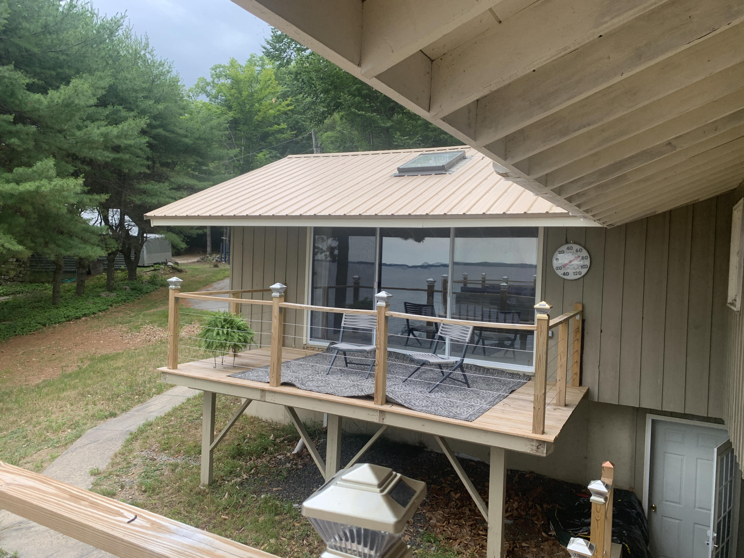 20 Terrace Road Sebago, ME 04029 - Photo 9 of 16 Private deck