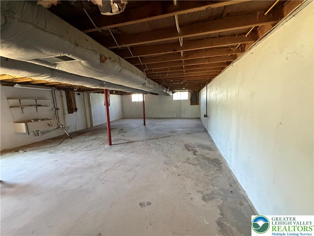 3508 Nazareth Road Easton, PA 18045 - Photo 25 of 25 A spacious, unfinished basement offers endless possibilities for future customization.
