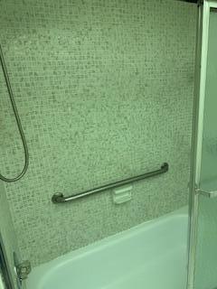 303 Racquet Club Road, Unit 201 Weston, FL 33326 - Photo 15 of 20 a bathroom with a shower and a sink