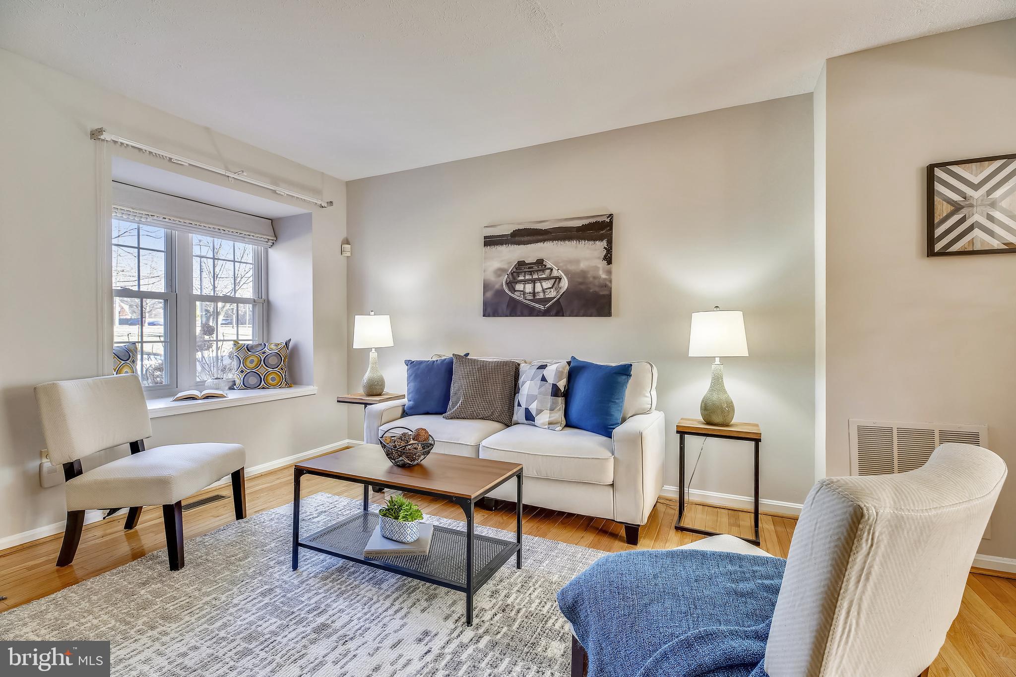 9125 Glenville Road Silver Spring, MD 20901 - Photo 12 of 53 Living Room - with Bay Window