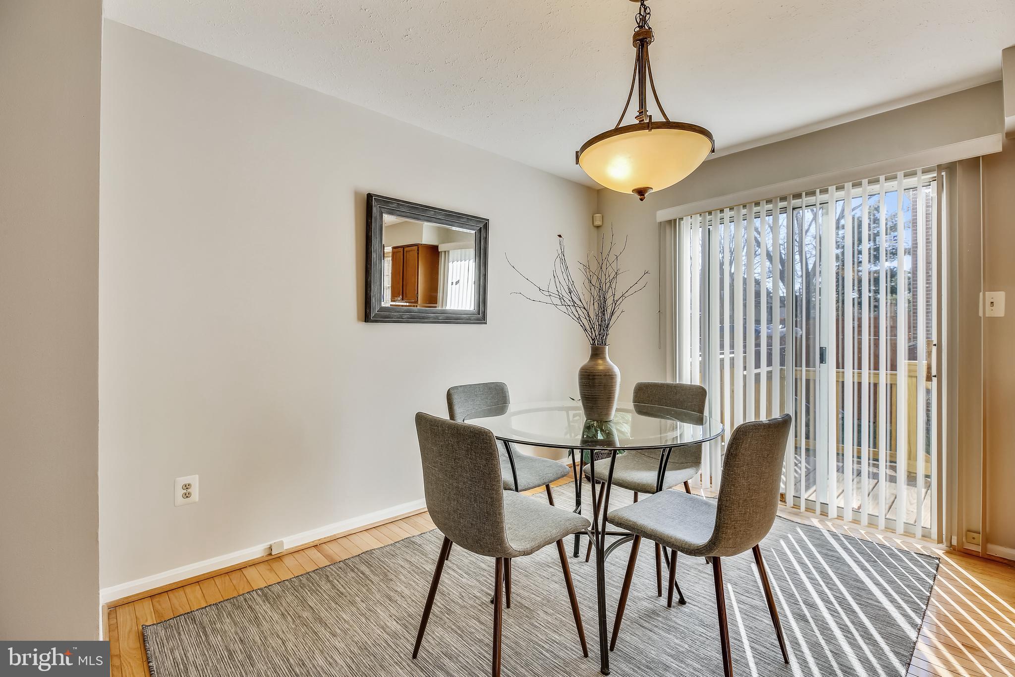 9125 Glenville Road Silver Spring, MD 20901 - Photo 16 of 53 Dining Room w/sliding doors to rear deck