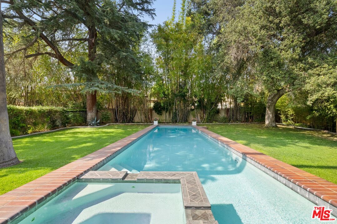 820 North Verano Drive Glendora, CA 91741 - Photo 37 of 50 a view of a backyard with a small pool