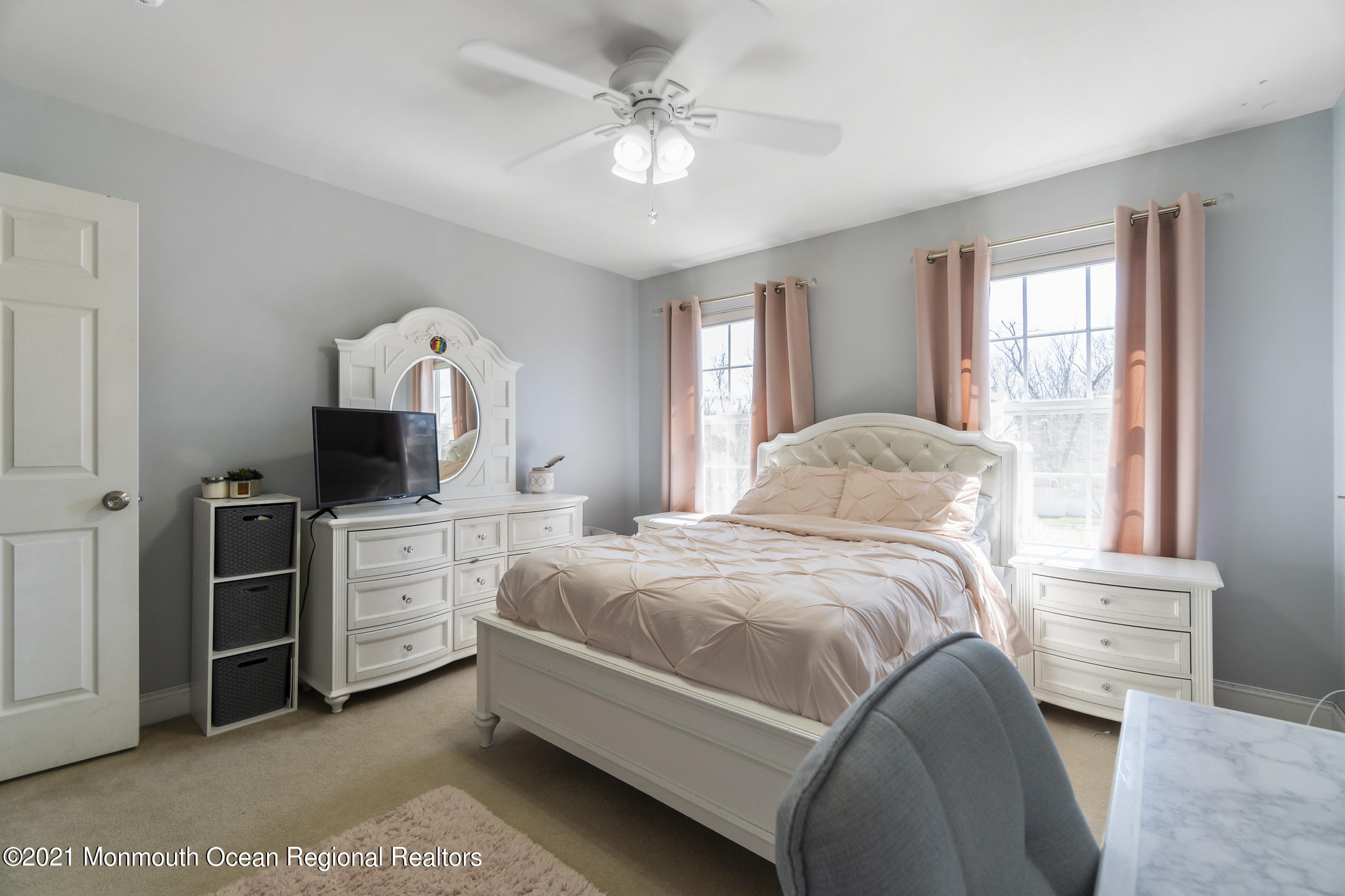 9 Rutgers Drive Howell, NJ 07731 - Photo 19 of 45 a bedroom with a bed and a television