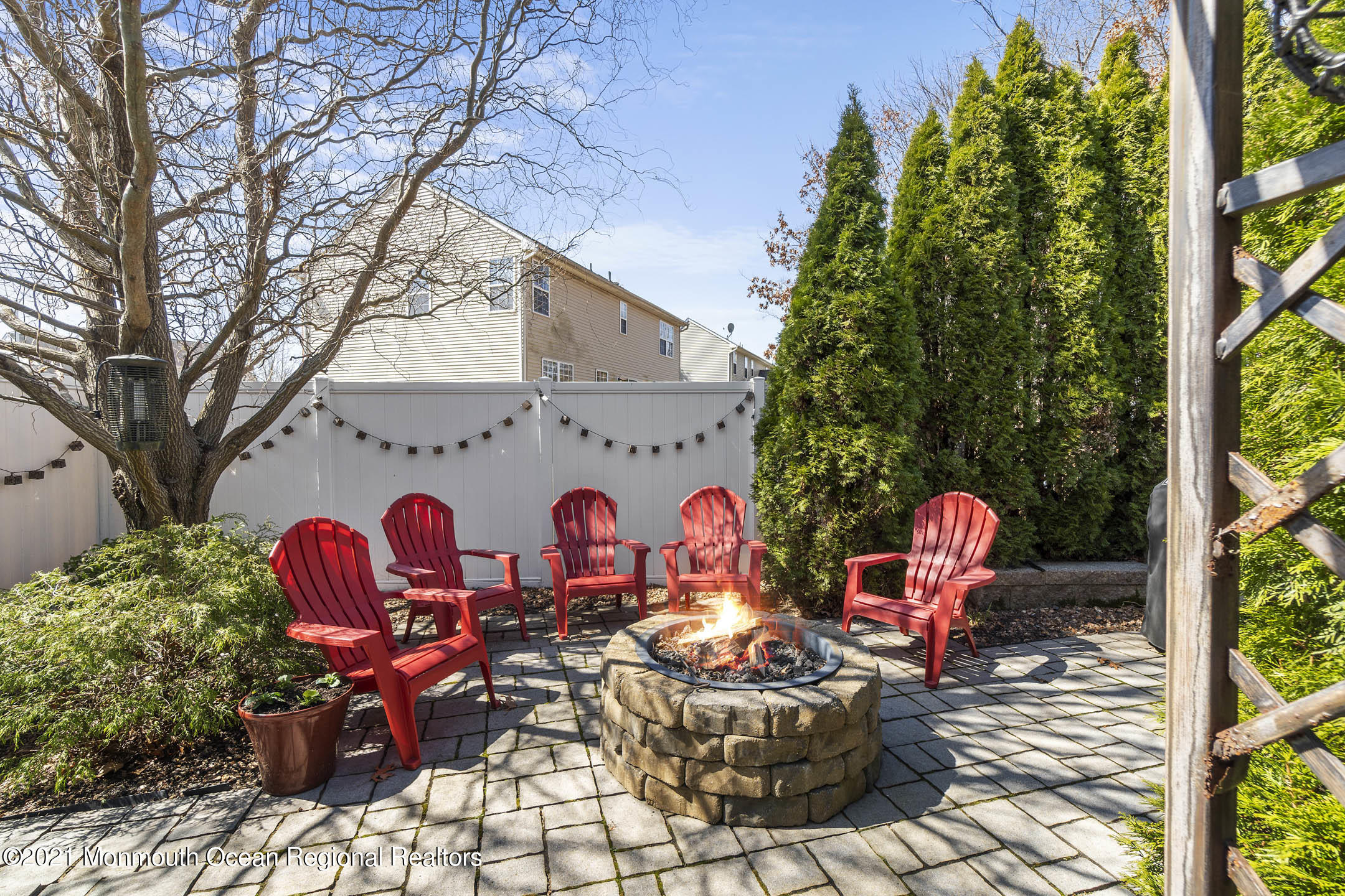 9 Rutgers Drive Howell, NJ 07731 - Photo 43 of 45 a view of a chairs and table in backyard