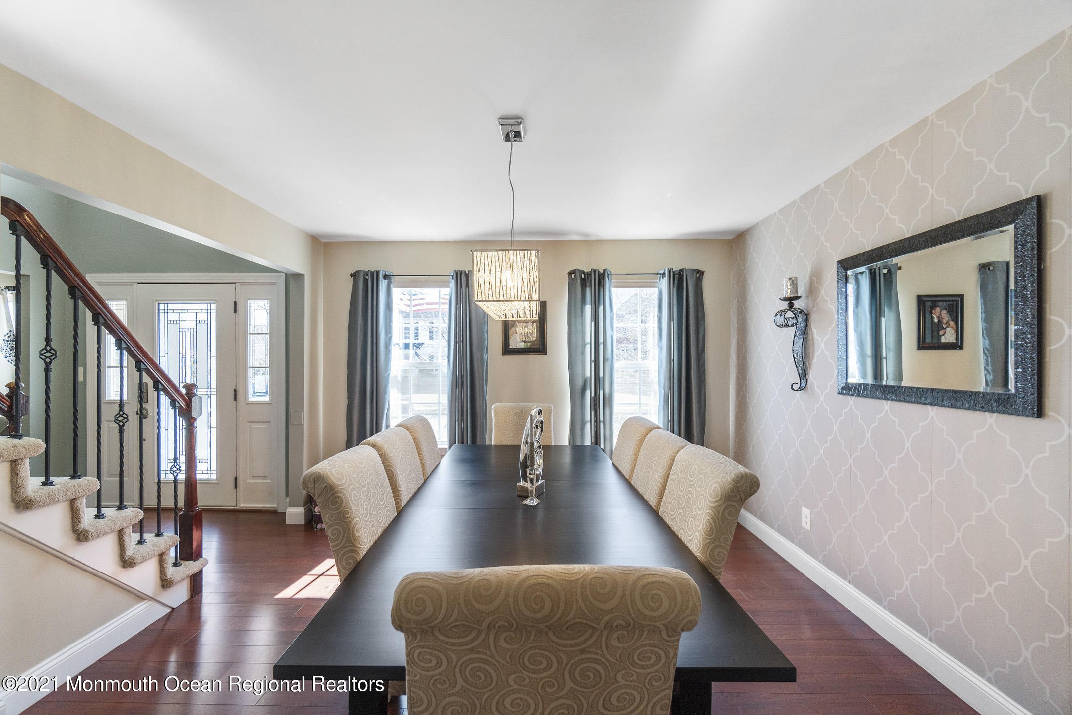 9 Rutgers Drive Howell, NJ 07731 - Photo 7 of 45 a dining room with furniture and wooden floor