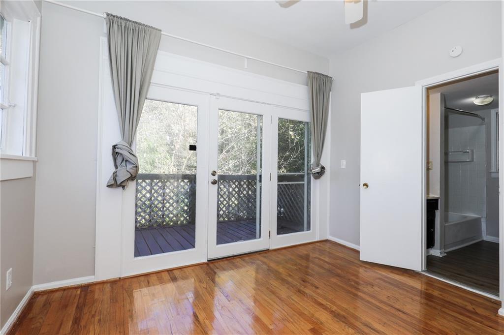 920 Greenwood Avenue Northeast, Unit C Atlanta, GA 30306 - Photo 4 of 15 a view of entryway with wooden floor