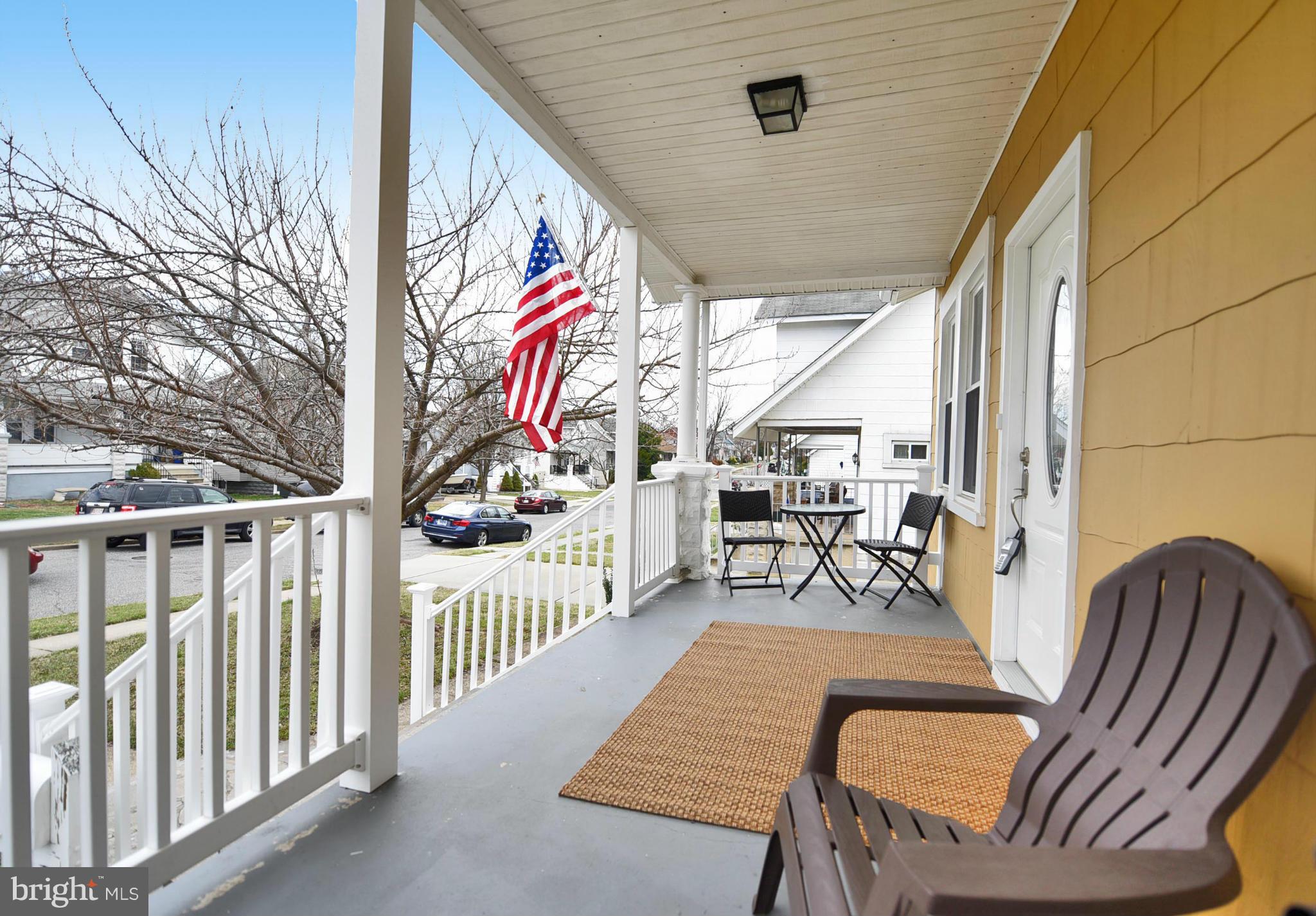 710 Elmwood Road Baltimore, MD 21206 - Photo 28 of 30 a view of balcony with furniture