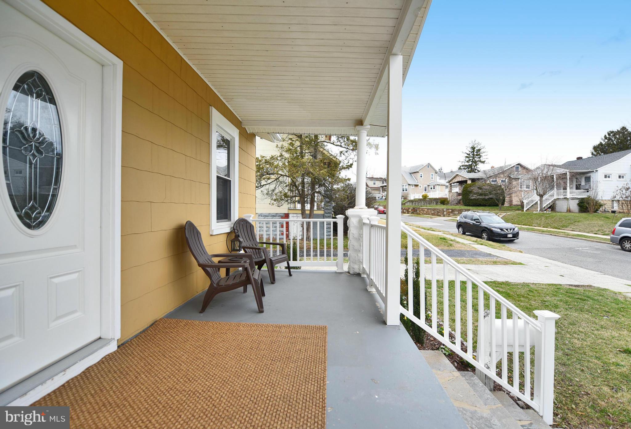 710 Elmwood Road Baltimore, MD 21206 - Photo 29 of 30 a view of a porch with furniture