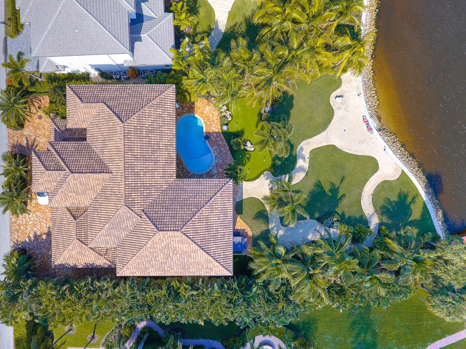 14062 Paradise Point Road Palm Beach Gardens, FL 33410 - Photo 10 of 61 Drone Top View