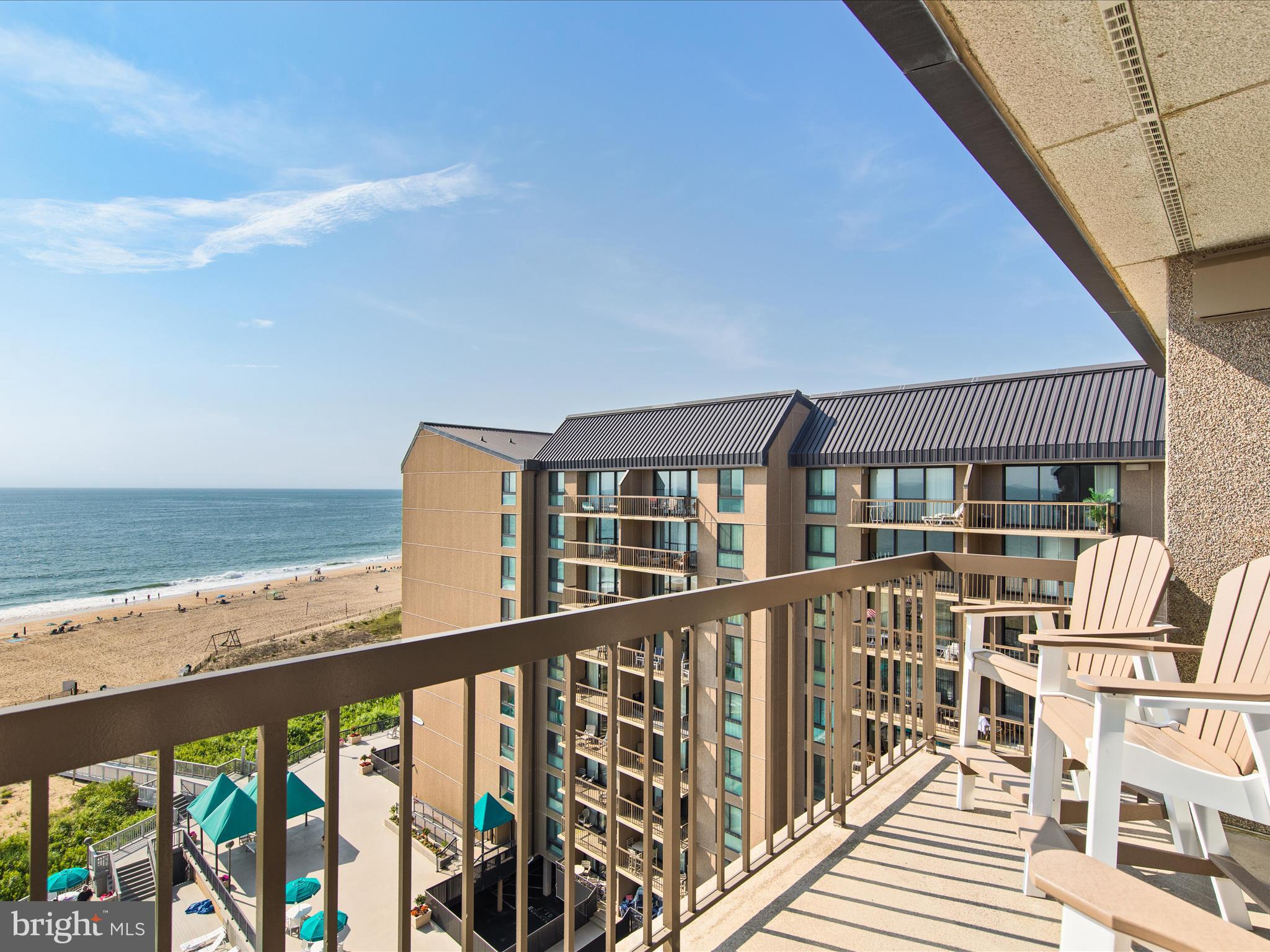 Ph03 Ph03 Farragut House Road, Unit PH03 Bethany Beach, DE 19930 - Photo 44 of 45 a view of a balcony with ocean view