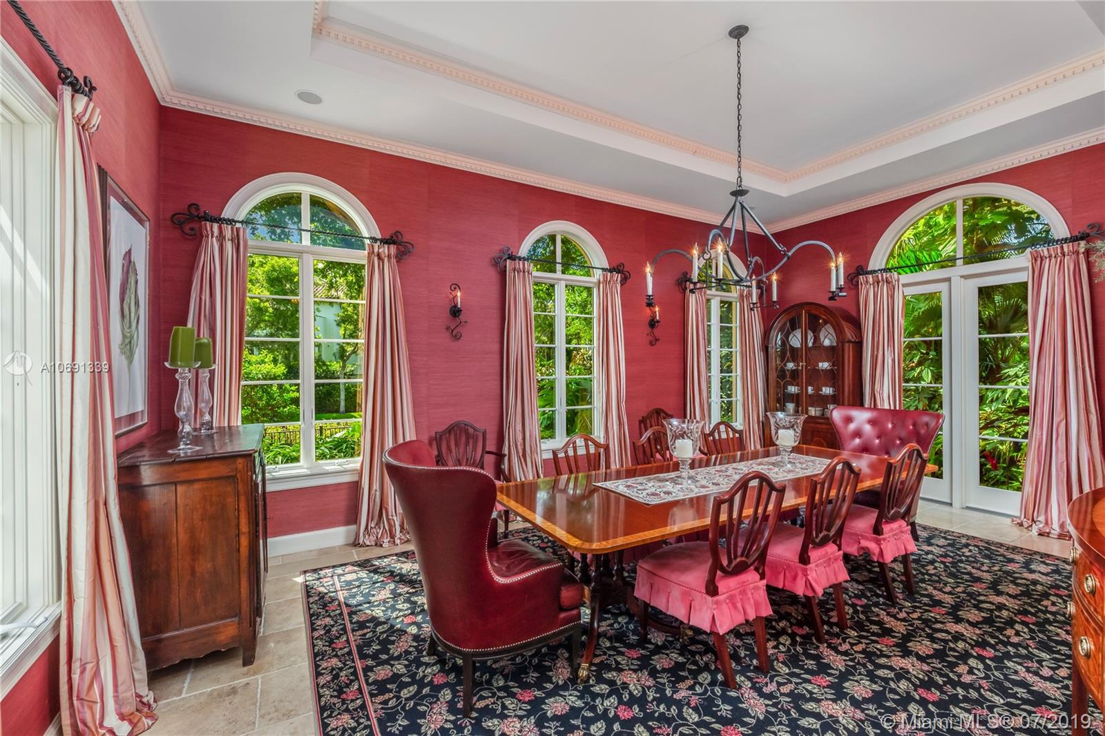 441 Island Drive Key Biscayne, FL 33149 - Photo 11 of 47 FORMAL DINING ROOM