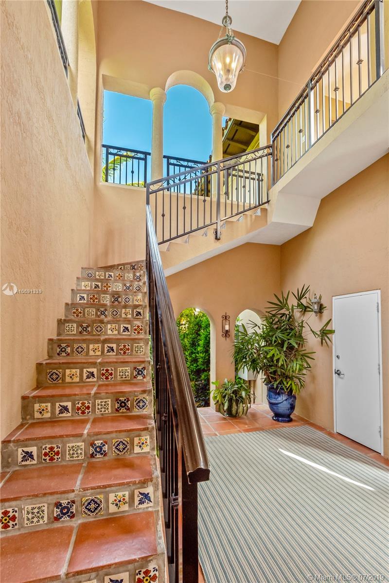 441 Island Drive Key Biscayne, FL 33149 - Photo 20 of 47 BACK STAIRS LEADING TO GUEST QUARTERS