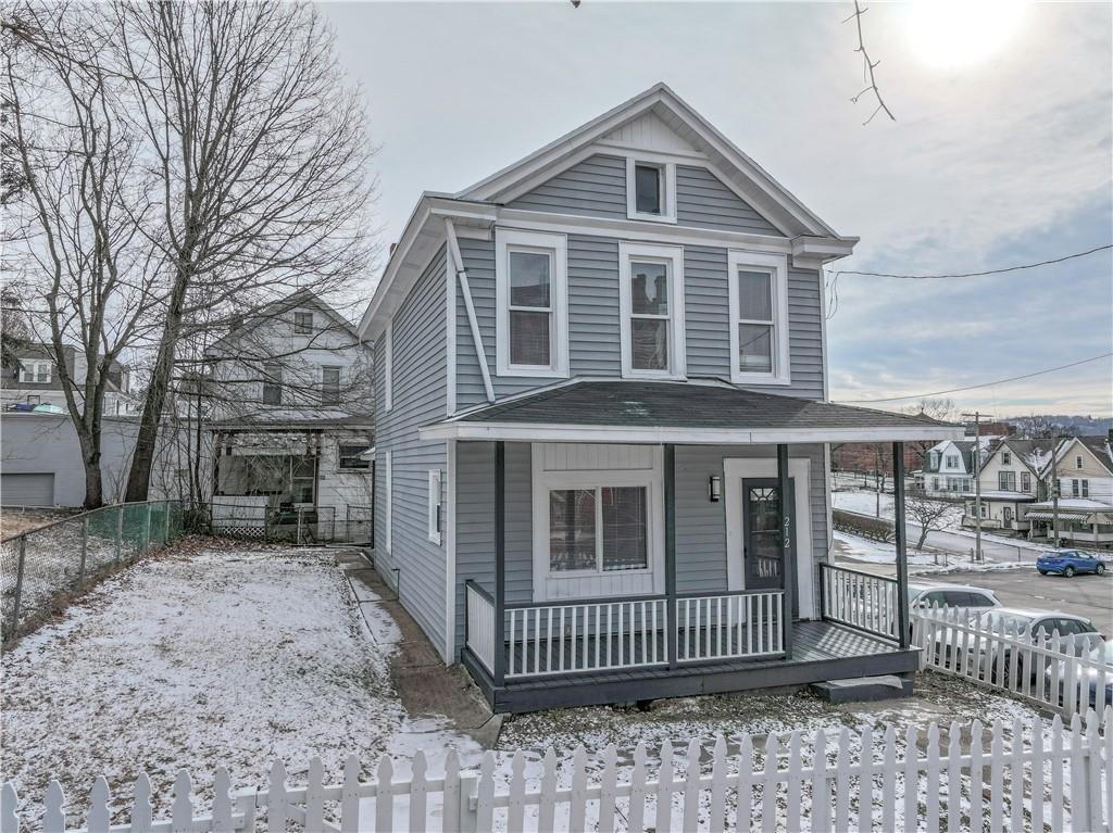 212 Ridge Avenue New Kensington, PA 15068 - Photo 32 of 32 a front view of a house with a yard