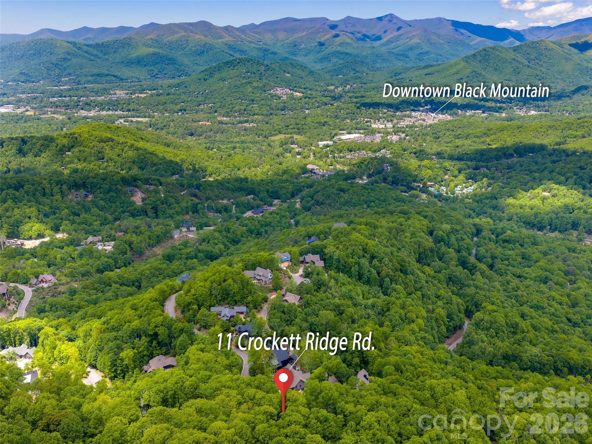 11 Crockett Ridge Road Black Mountain, NC 28711 - Photo 8 of 19 a view of mountains and valleys