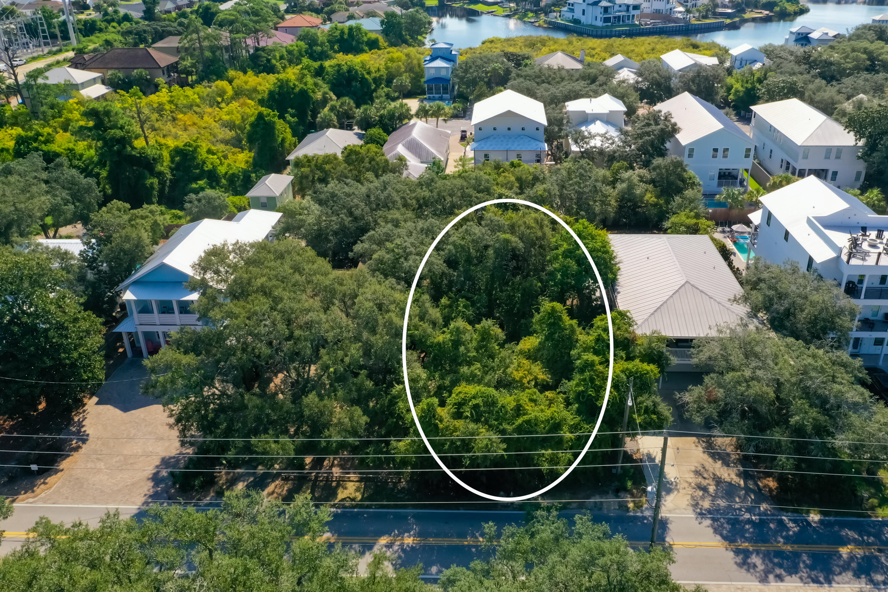 87 Dolphin Street Destin, FL 32541 - Photo 4 of 32 an aerial view of a house