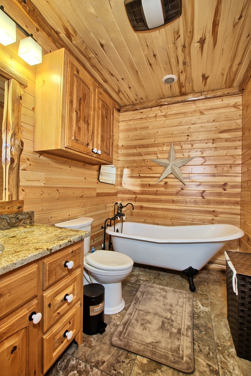 520 McCoury Loop Milam, TX 75959 - Photo 34 of 38 a bathroom with a sink and a mirror