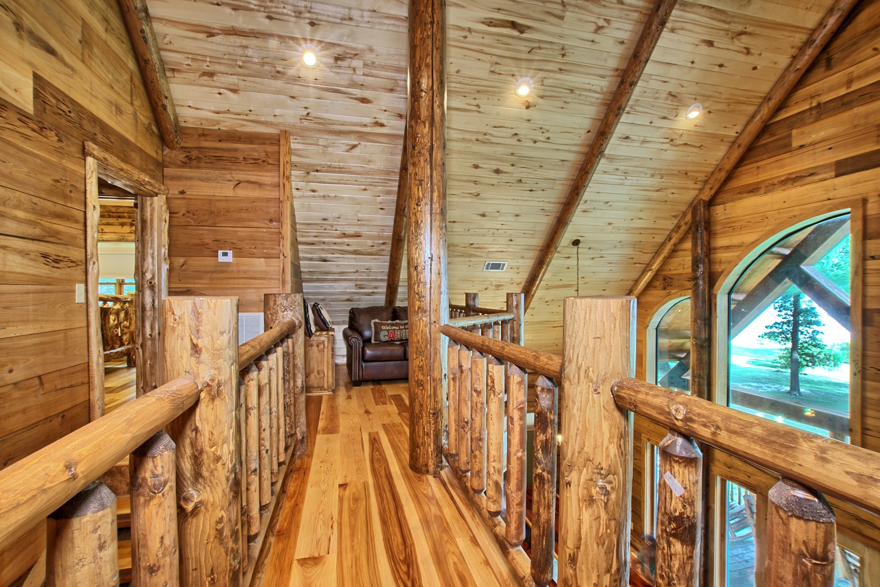 520 McCoury Loop Milam, TX 75959 - Photo 37 of 38 a view of balcony with wooden floor and fence