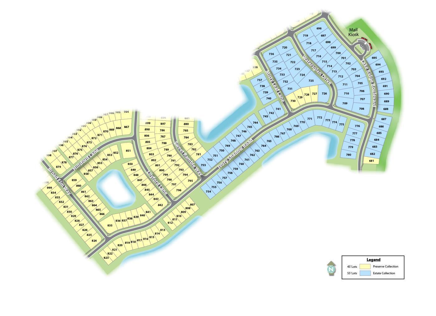 Pine Hills - Phase 9-10 - Comunity Map