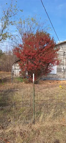 a backyard of a house