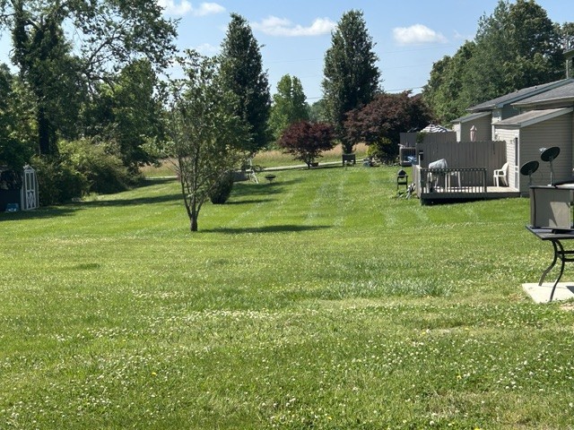 310 Indian Mound Road, Unit B Manchester, TN 37355 - Photo 7 of 7 a view of a house with a backyard