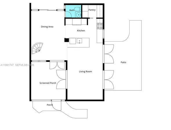 $6,500 | 3145 Virginia Street, Unit 4, Miami, FL 33133