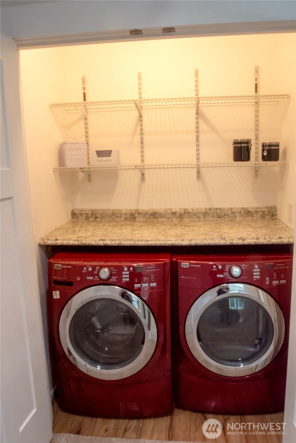 116 Alameda Avenue Fircrest, WA 98466 - Photo 27 of 33 a close up of a washer and dryer