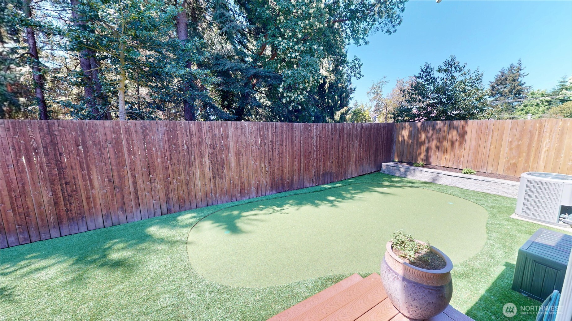 116 Alameda Avenue Fircrest, WA 98466 - Photo 30 of 33 a view of a backyard with swimming pool