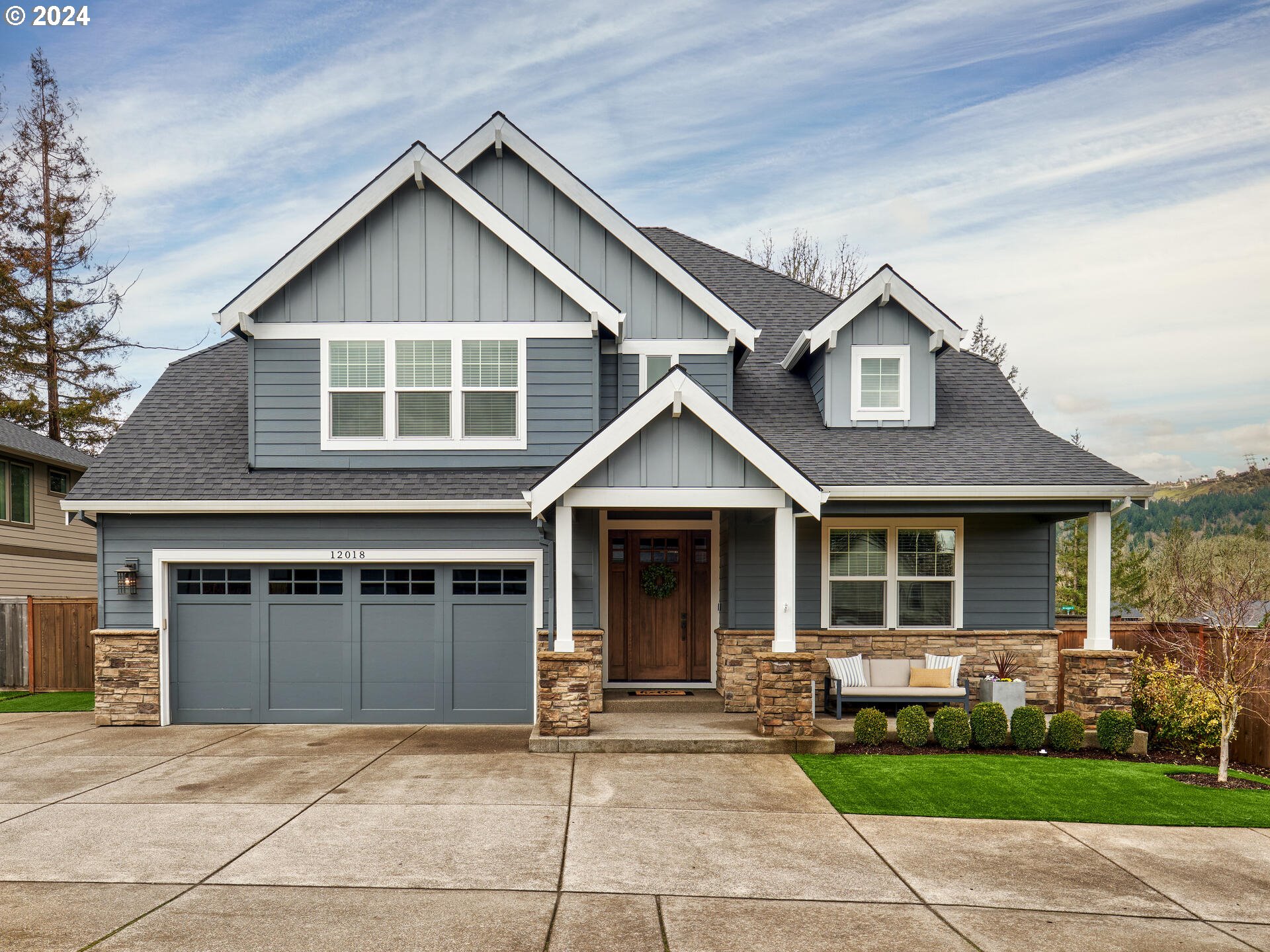 12018 Northwest Levi Lane Portland, OR 97229 - Photo 1 of 1 a front view of a house with a yard