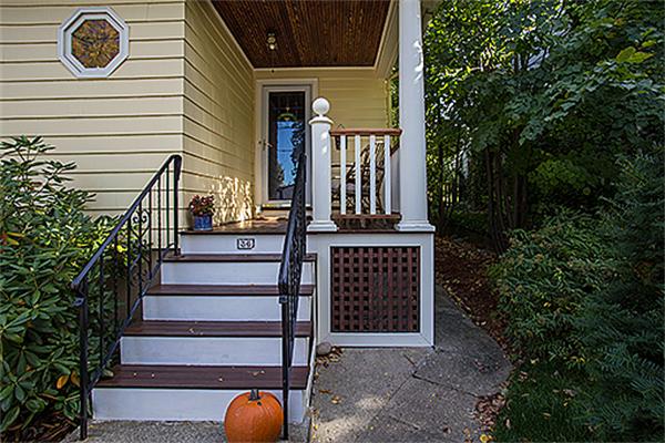 36 Argyle Road Arlington, MA 02476 - Photo 3 of 26 a view of outdoor space deck and kitchen
