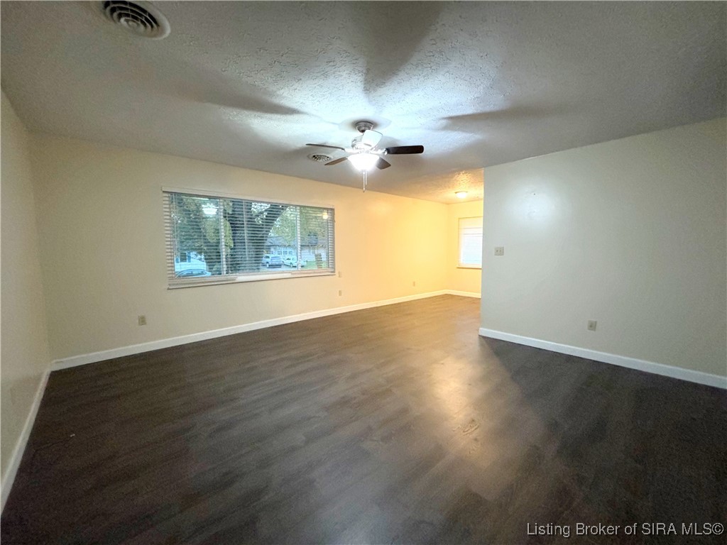 526 Pilgrim Way Salem, IN 47167 - Photo 5 of 23 Coming from the attached garage into the living room