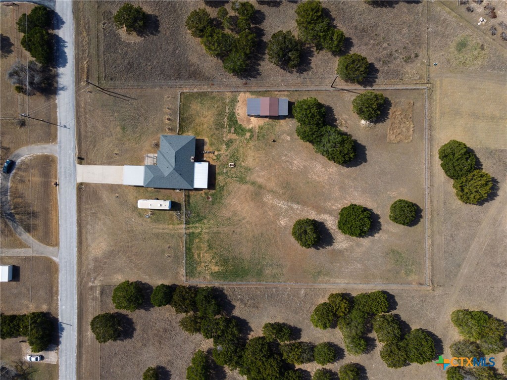 554 County Road 4707 Kempner, TX 76539 - Photo 31 of 33 an aerial view of a house with a yard