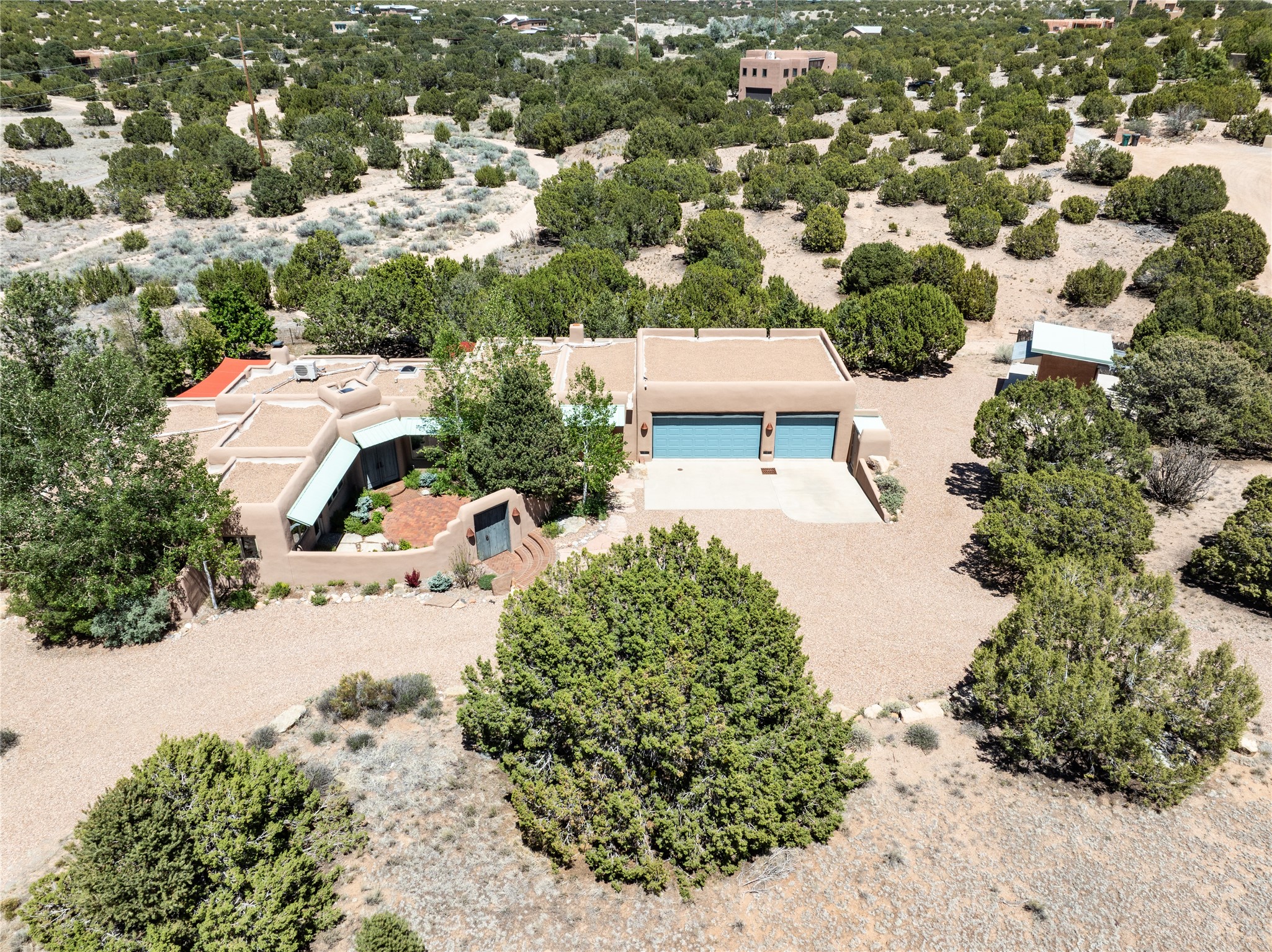 112 Coyote Ridge Trail Santa Fe, NM 87507 - Photo 3 of 54 Overhead view of home