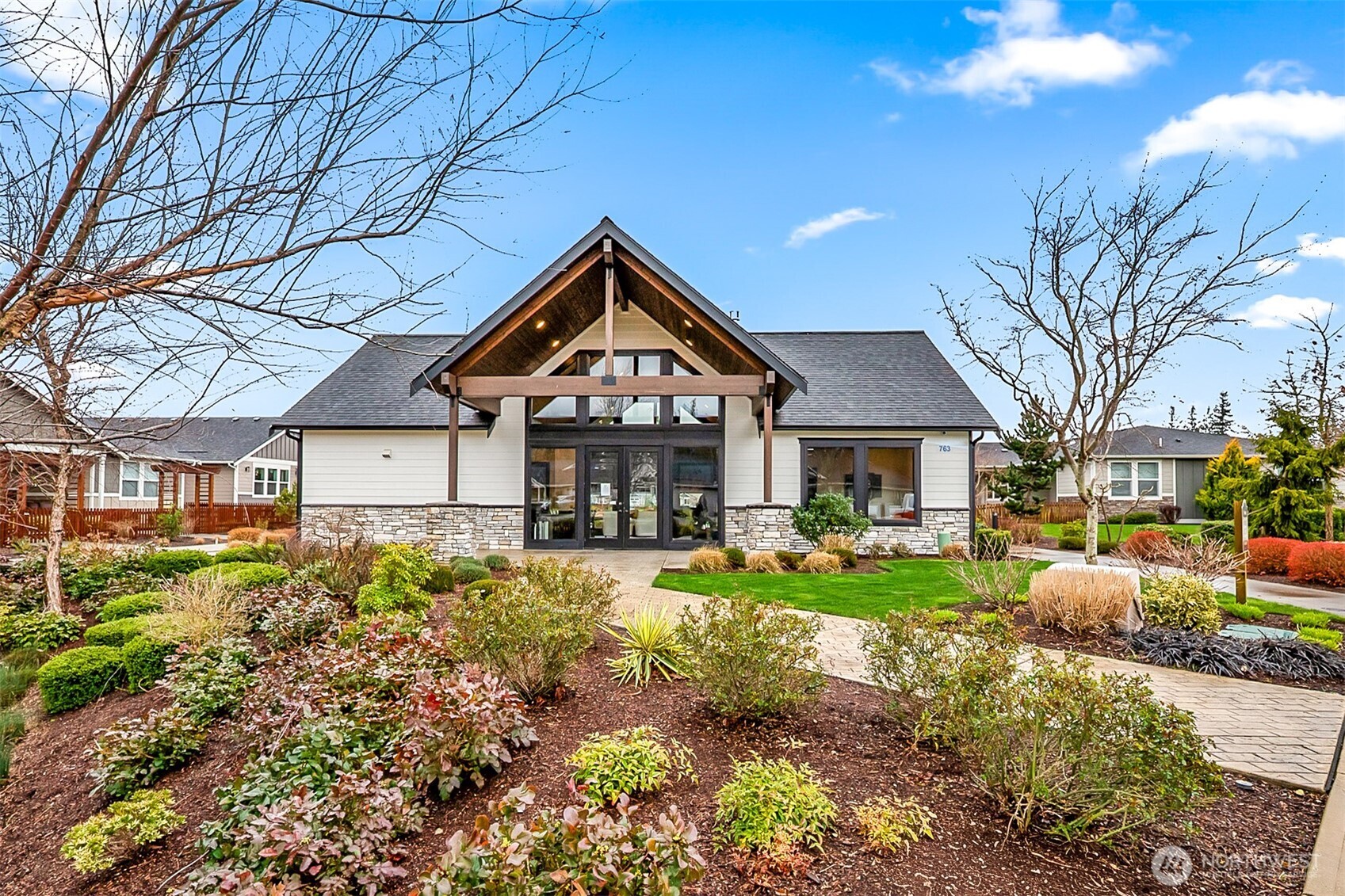 772 Parkland Loop Sedro-Woolley, WA 98284 - Photo 39 of 40 a front view of a house with a yard