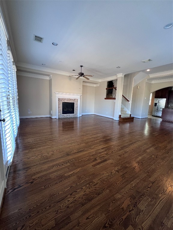 3000 McCulloch Circle Houston, TX 77056 - Photo 14 of 31 wooden floor in an empty room with a window