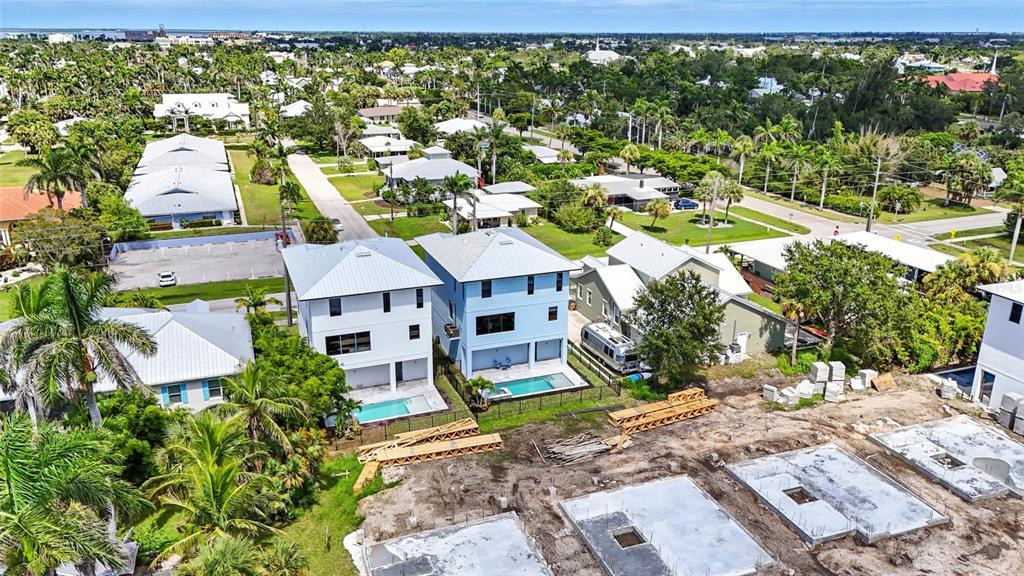 207 Shreve Street Punta Gorda, FL 33950 - Photo 41 of 45 an aerial view of a house with a yard basket ball court and outdoor seating