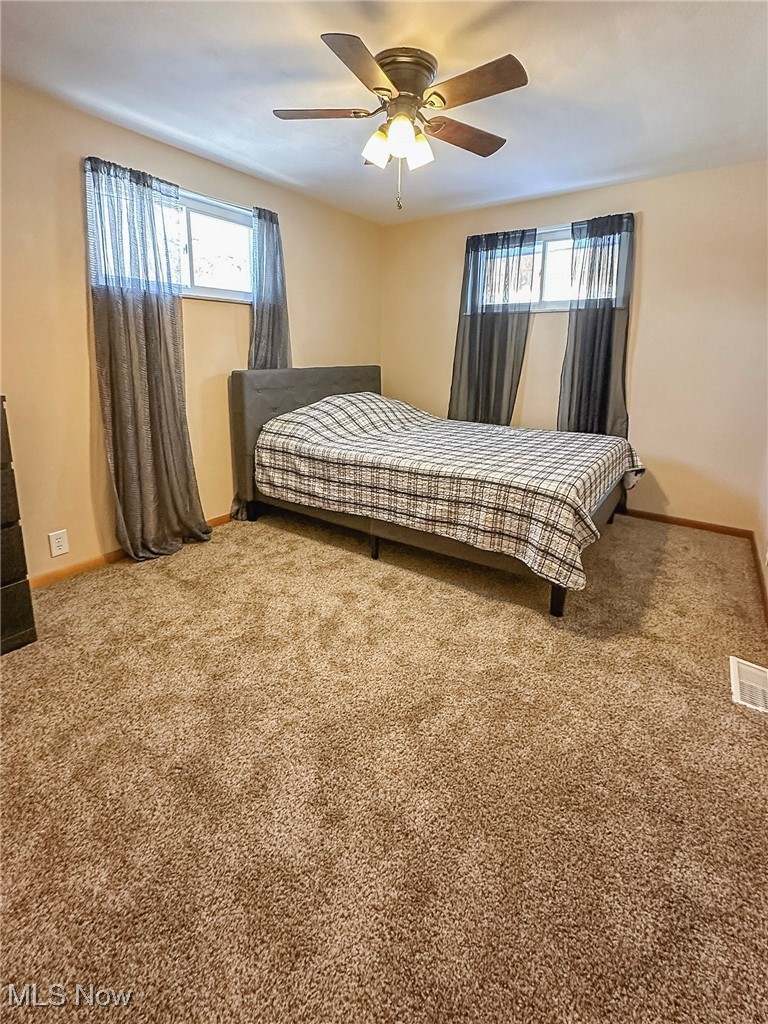 461 Tr 376 Road Toronto, OH 43964 - Photo 10 of 35 Bedroom featuring carpet and ceiling fan