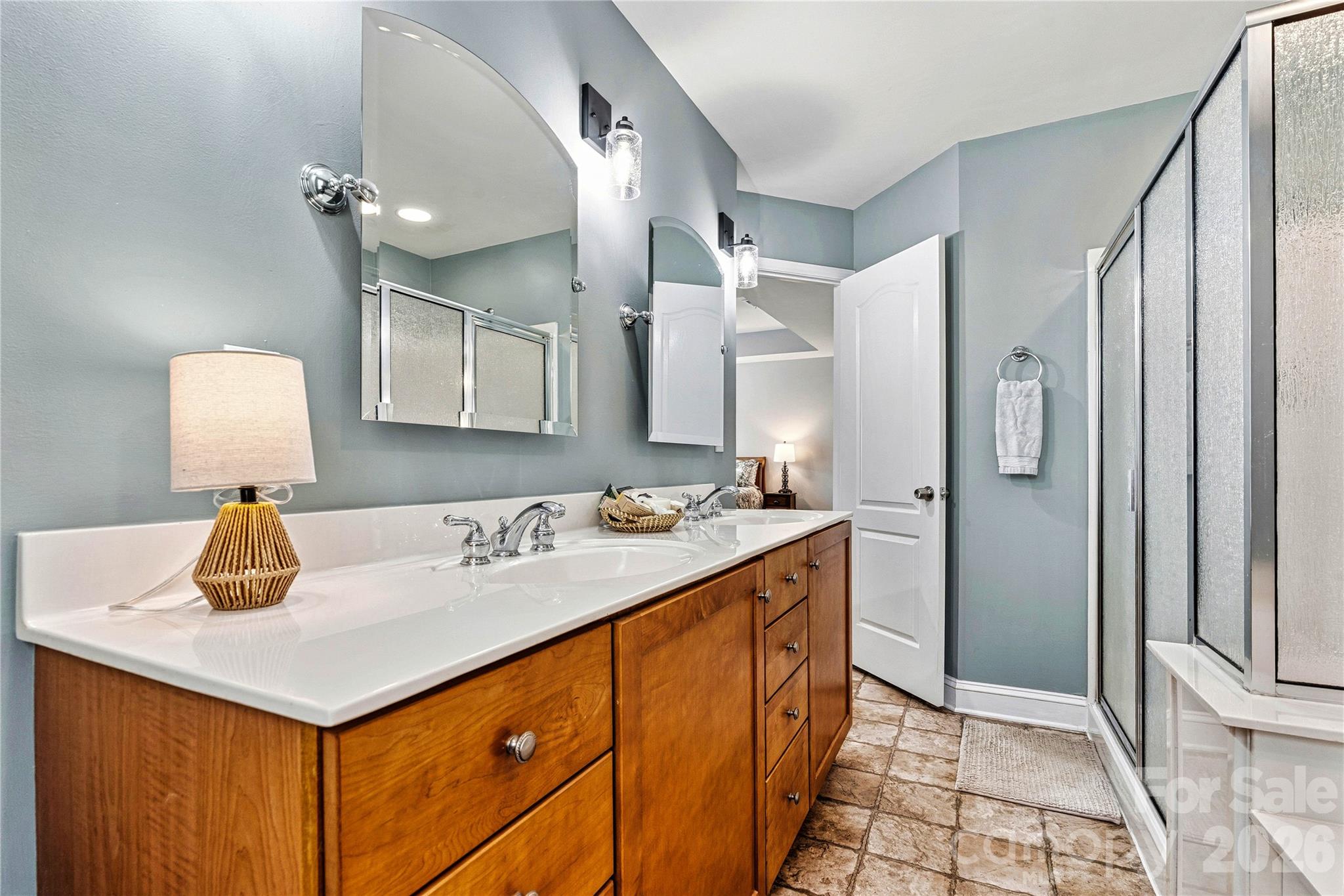 1606 High Ridge Drive Stanley, NC 28164 - Photo 23 of 44 a bathroom with a sink toilet and shower