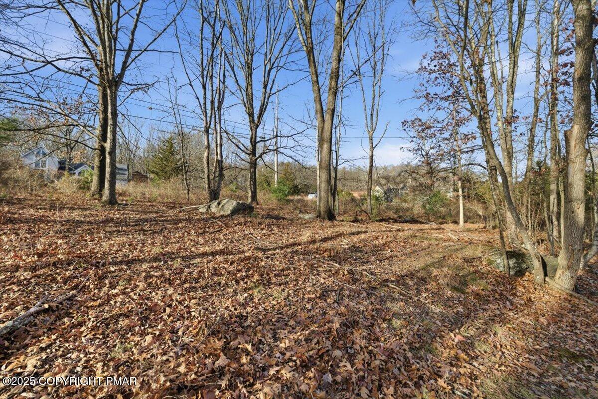 3 Kirkham Road Bushkill, PA 18324 - Photo 13 of 15 a backyard of a house with lots of green space