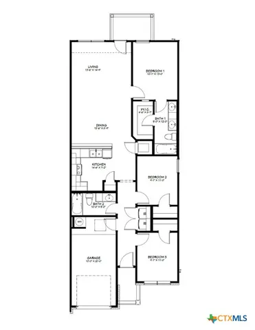 a view of kitchen with wooden floor