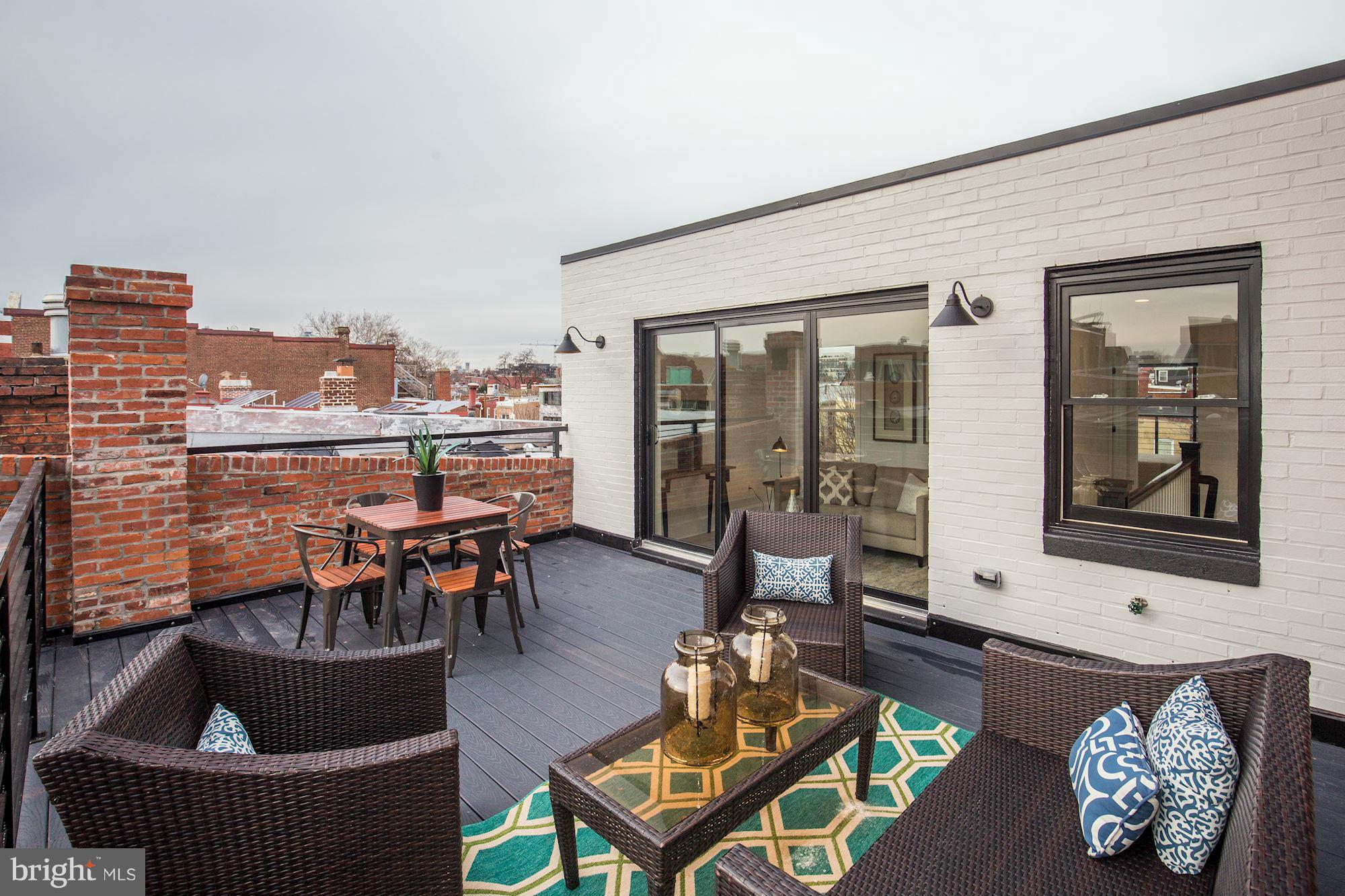 919 R Street Northwest, Unit 2 Washington, DC 20001 - Photo 15 of 16 Private Roof Deck